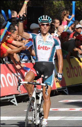 Philippe Gilbert (Omega Pharma-Lotto) took a fine stage win in Malaga