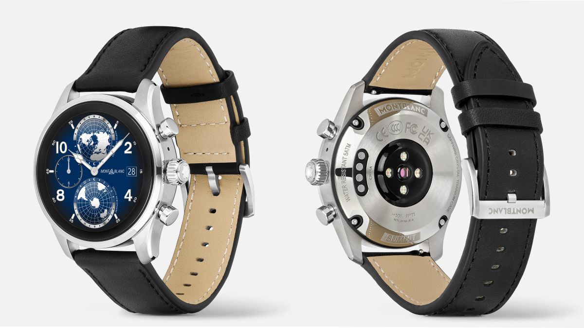 Montblanc reveals new titanium Summit 3 smartwatch