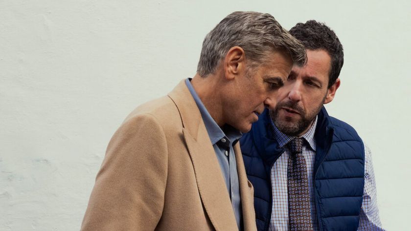 George Clooney and Adam Sandler in Jay Kelly on Netflix