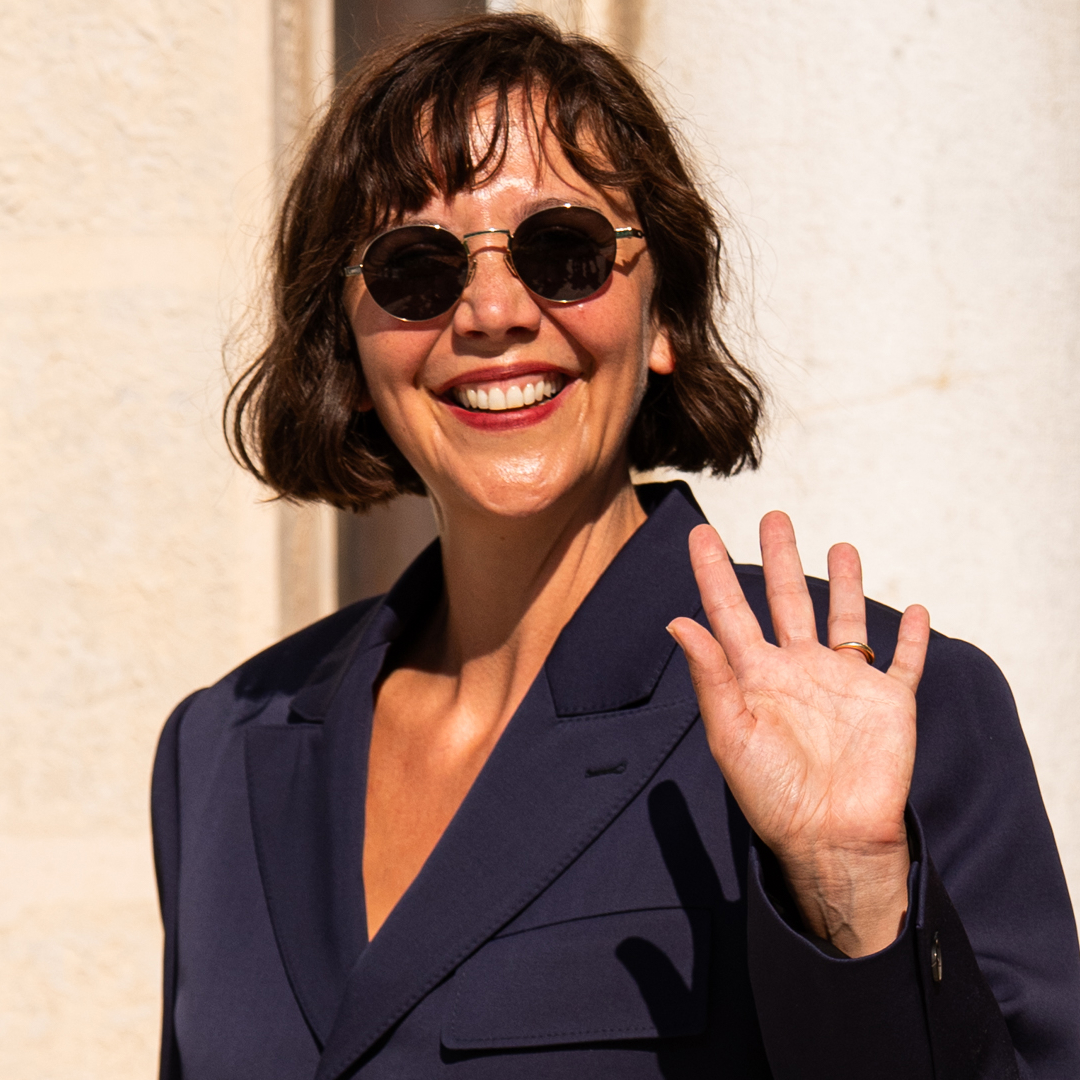 Maggie Gyllenhaal arrived at the 2026 Venice Film Festival wearing the celebrity-favorite jazz shoe trend for fall