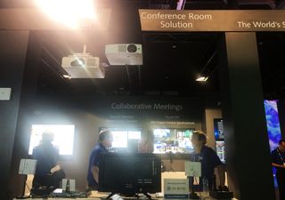 Panasonic Connect booth at InfoComm 2022