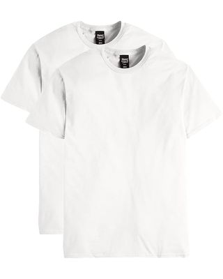 hanes nano cotton white t-shirt 