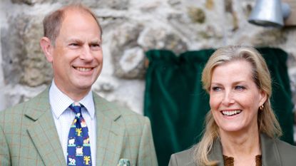 Prince Edward, Earl of Wessex and Sophie, Countess of Wessex visit Shallowford Farm