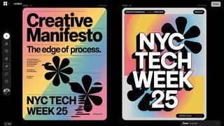 Flora AI; UI screens for an AI art app