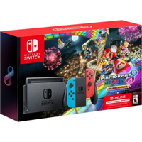 Nintendo Switch | Mario Kart 8 Deluxe | 3 months Nintendo Switch online | $299.99 at Amazon
This Mario Kart 8 Deluxe bundle was available but quickly ran out of stock during the height of Black Friday Nintendo Switch deals last year. This bundle was previously offering the standard console with Mario Kart 8 Deluxe and three months of Nintendo Switch Online for just $299.99.