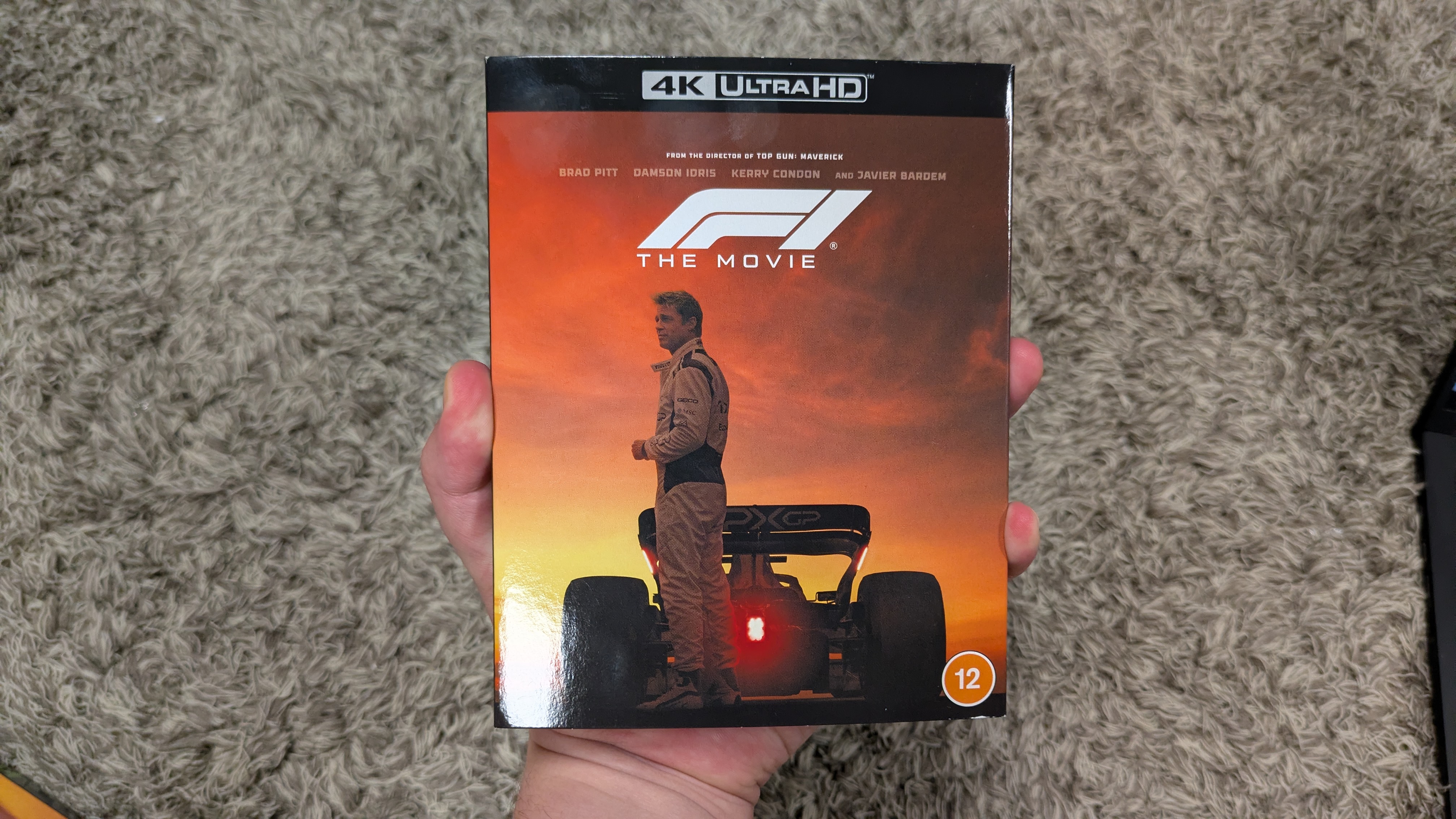 F1 4K Blu-ray case