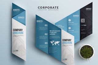 Brochure templates: Corporate Trifold