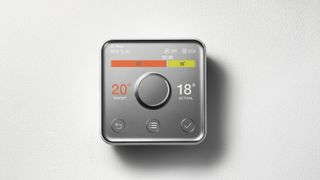 Hive Heating Control on grey background