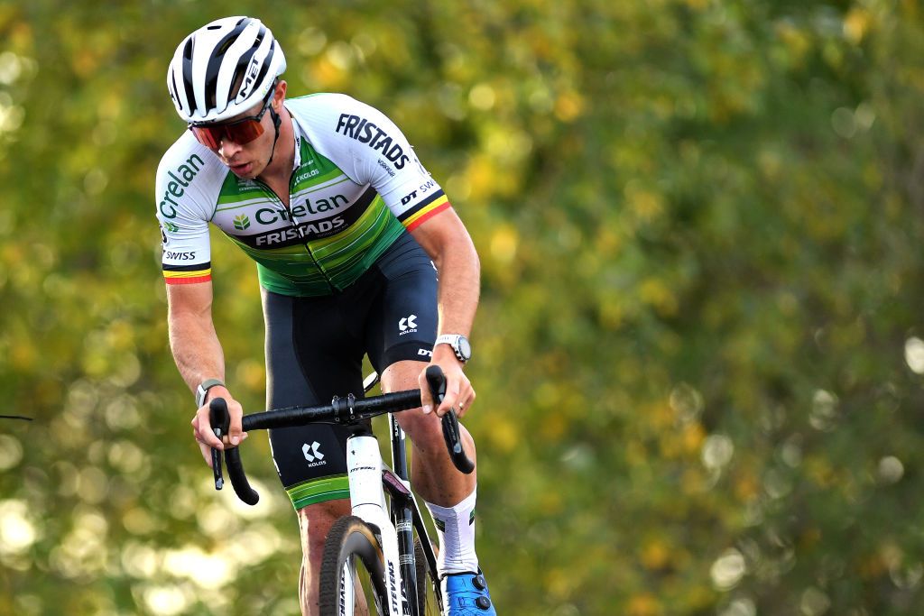 Laurens Sweeck won solo at the Maasmechelen World Cup