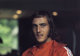 Johan Neeskens of the Netherlands, 1974