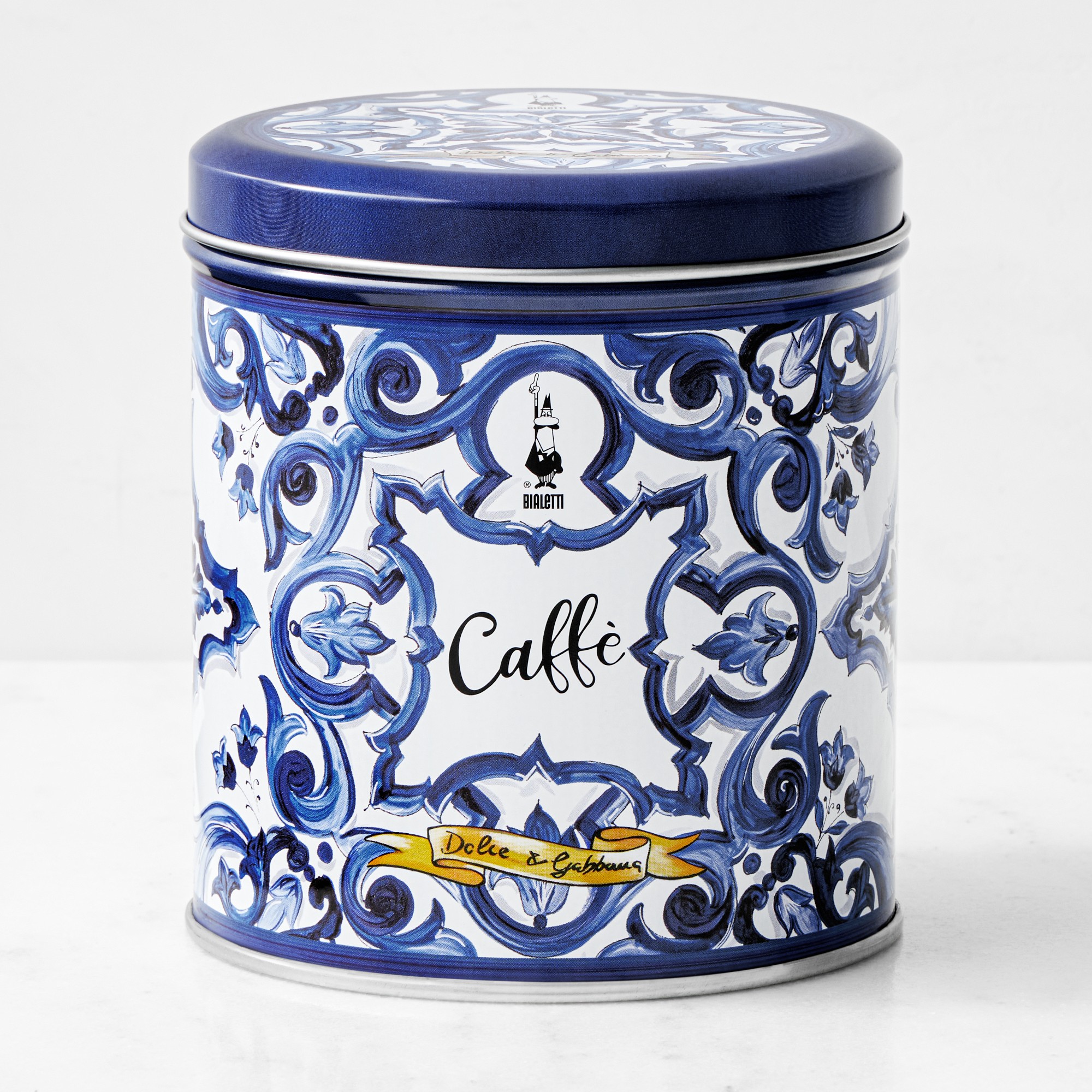 Bialetti Dolce &amp;amp; Gabbana Blu Mediterraneo Coffee Gift Tin