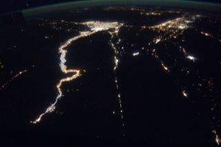 View of the Nile by Expedition 30 Crewmember