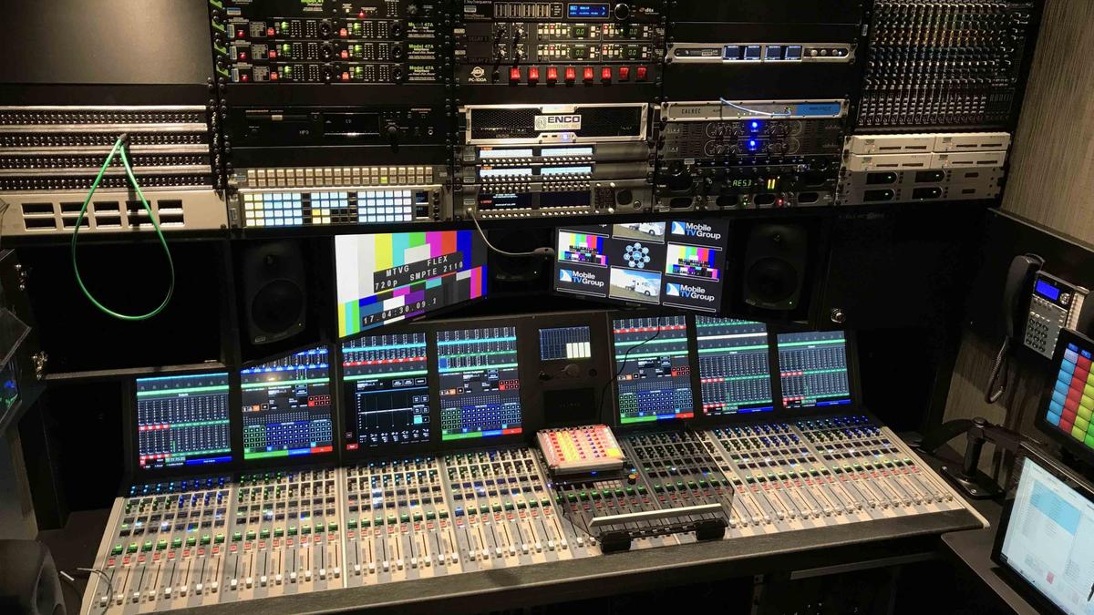 Mobile TV Group&#039;s 47 FLEX OB truck