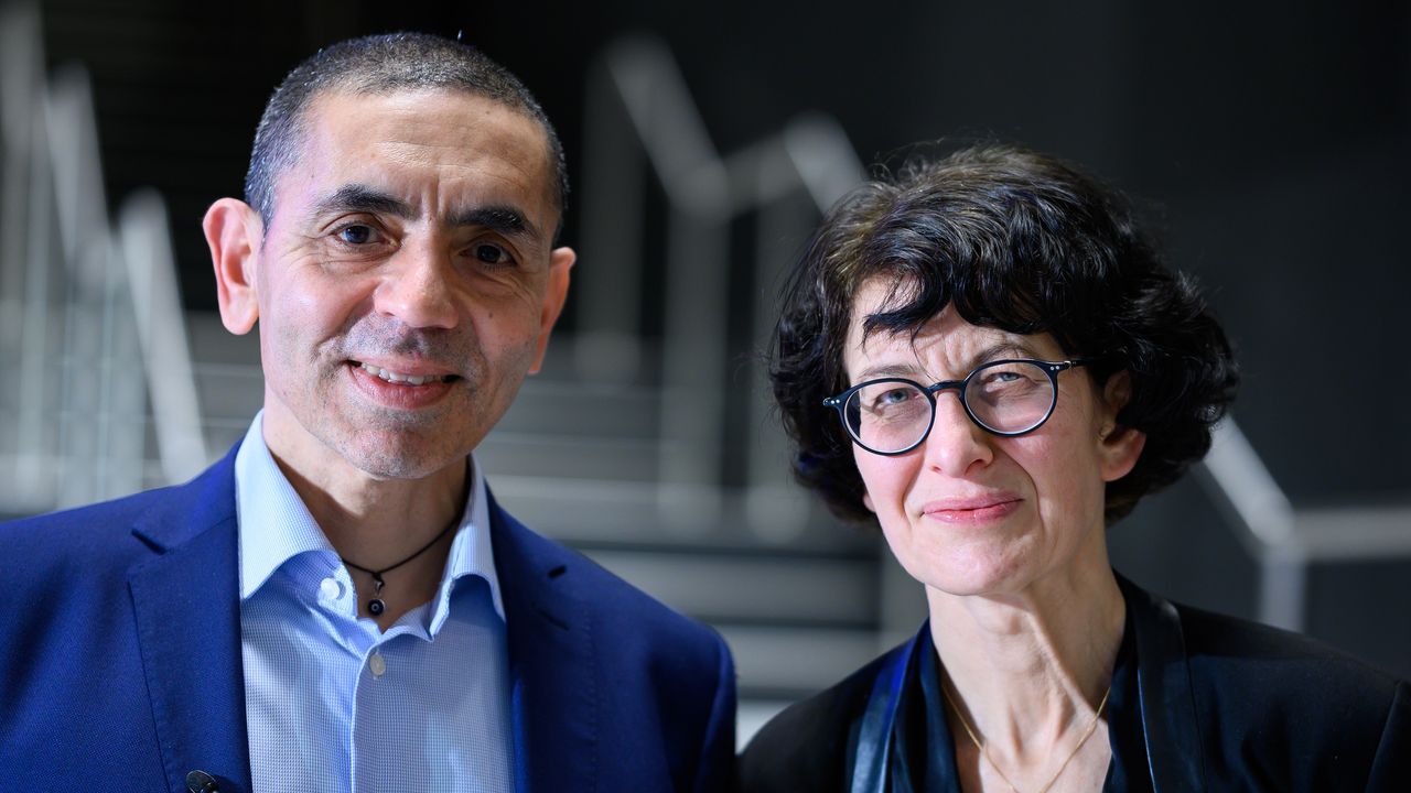 Uğur Şahin and Özlem Türeci