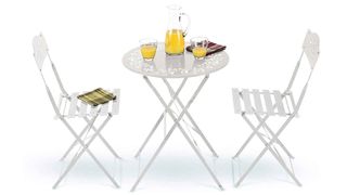 Alpine Corporation Floral Bistro Set