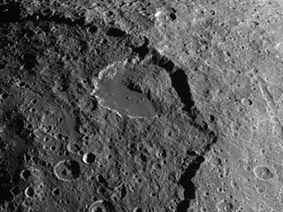 Landslide on Iapetus 
