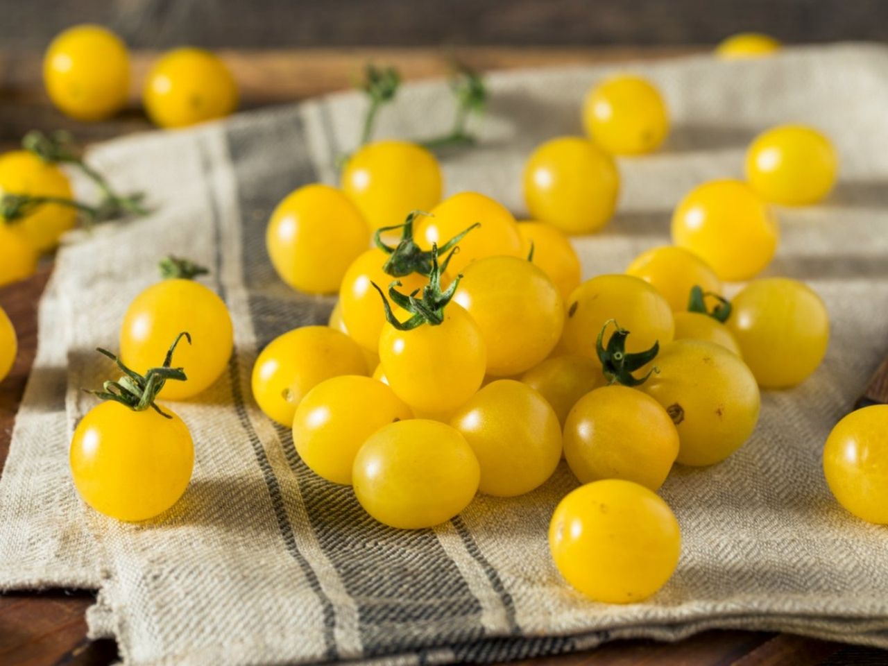 Small Yellow Tomatoes