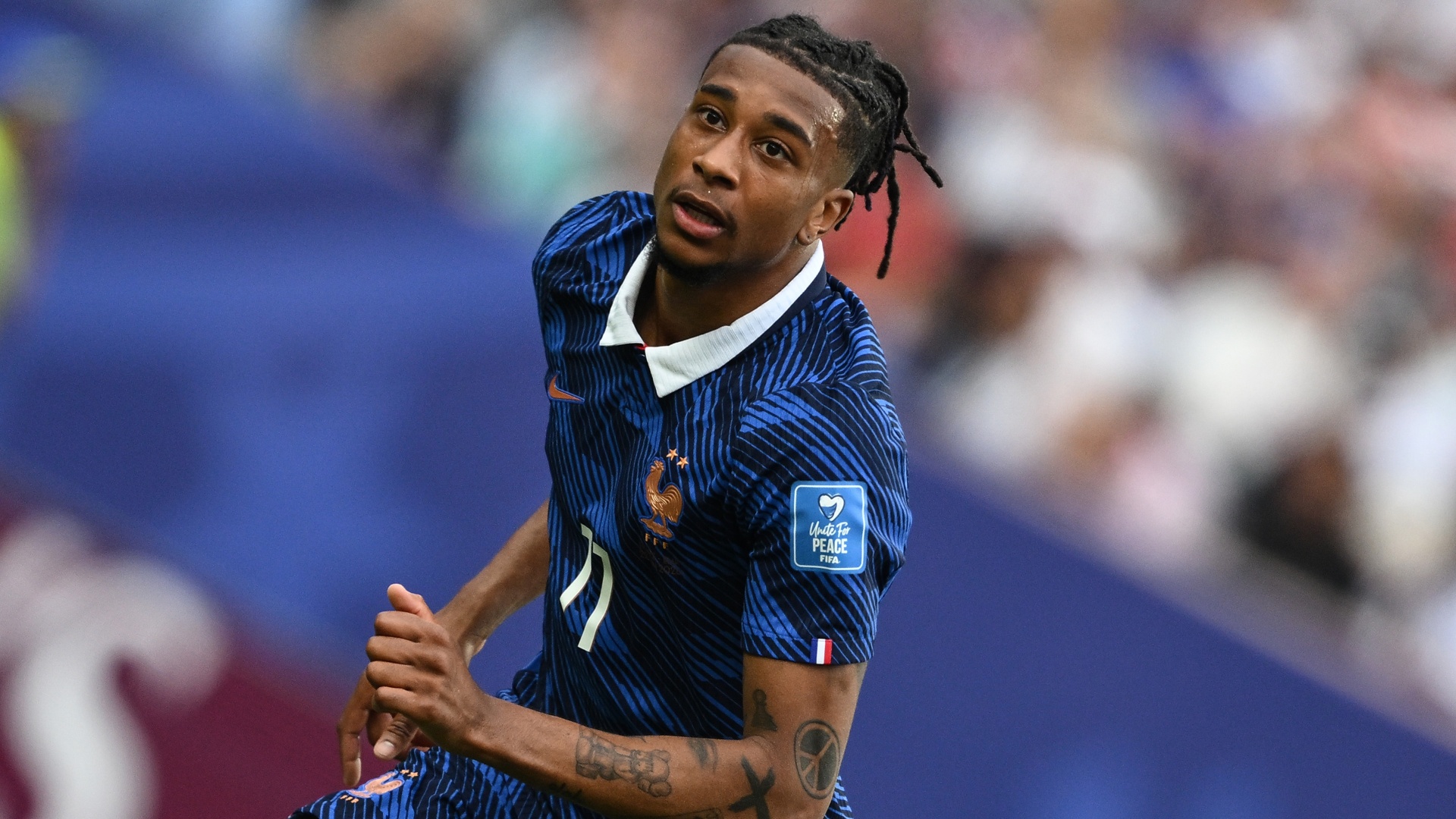France's Michael Olise in action at World Cup 2026