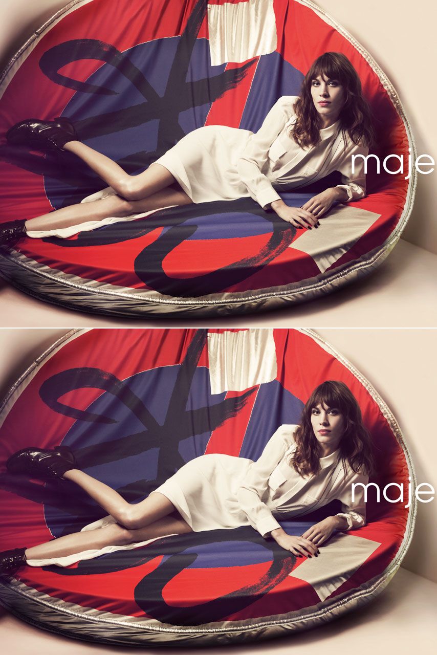 Alexa Chung for Maje spring/summer 2013