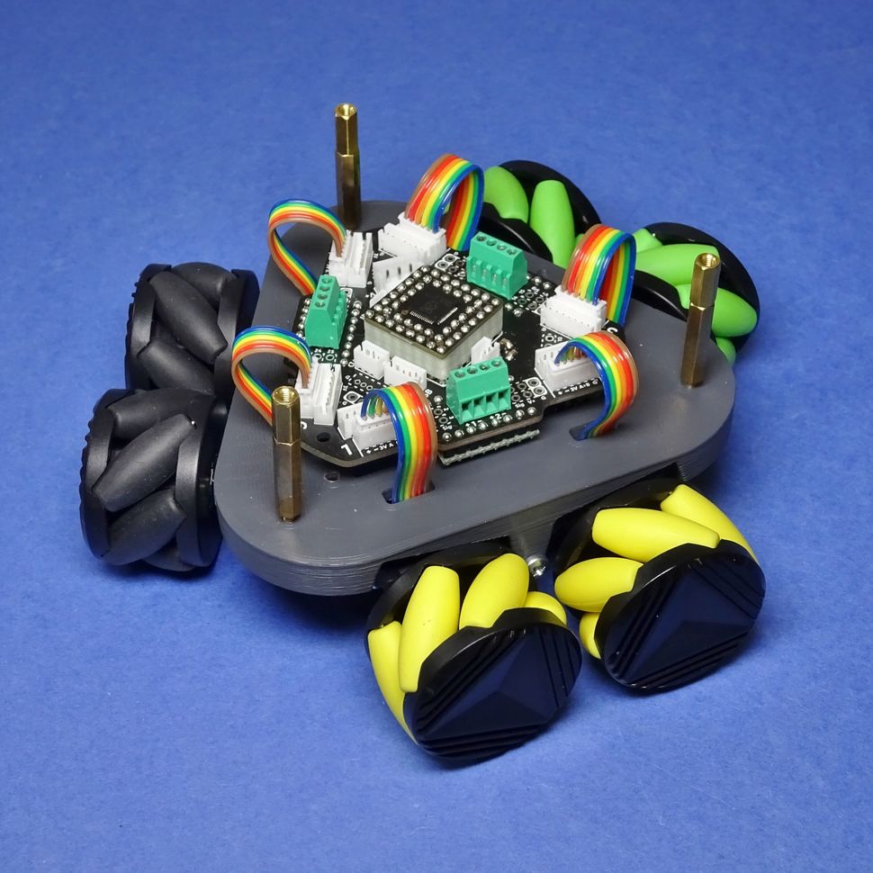 Hex-Shaped Raspberry Pi RP2040 PCB Powers Palm-Sized Robot | Tom's Hardware