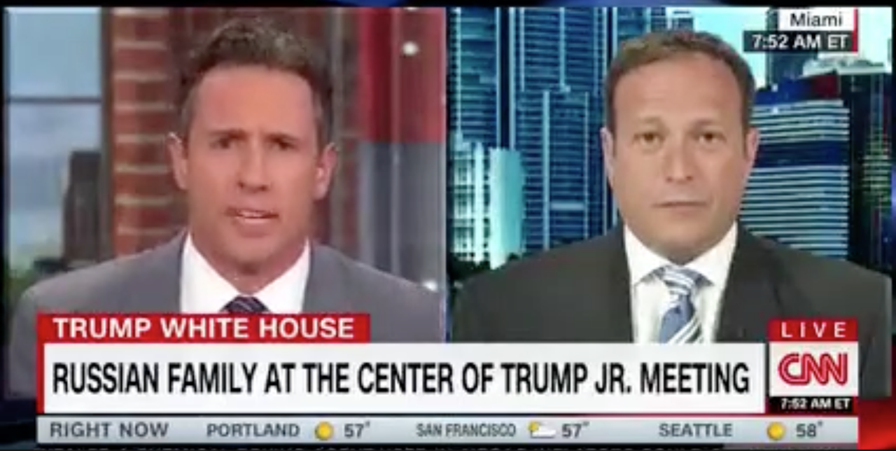 Chris Cuomo and Scott Balber.