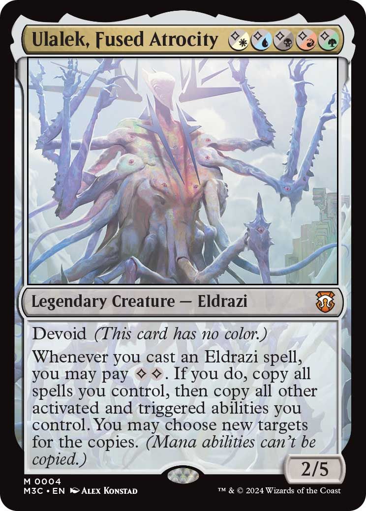 MTG MH3 commander face card