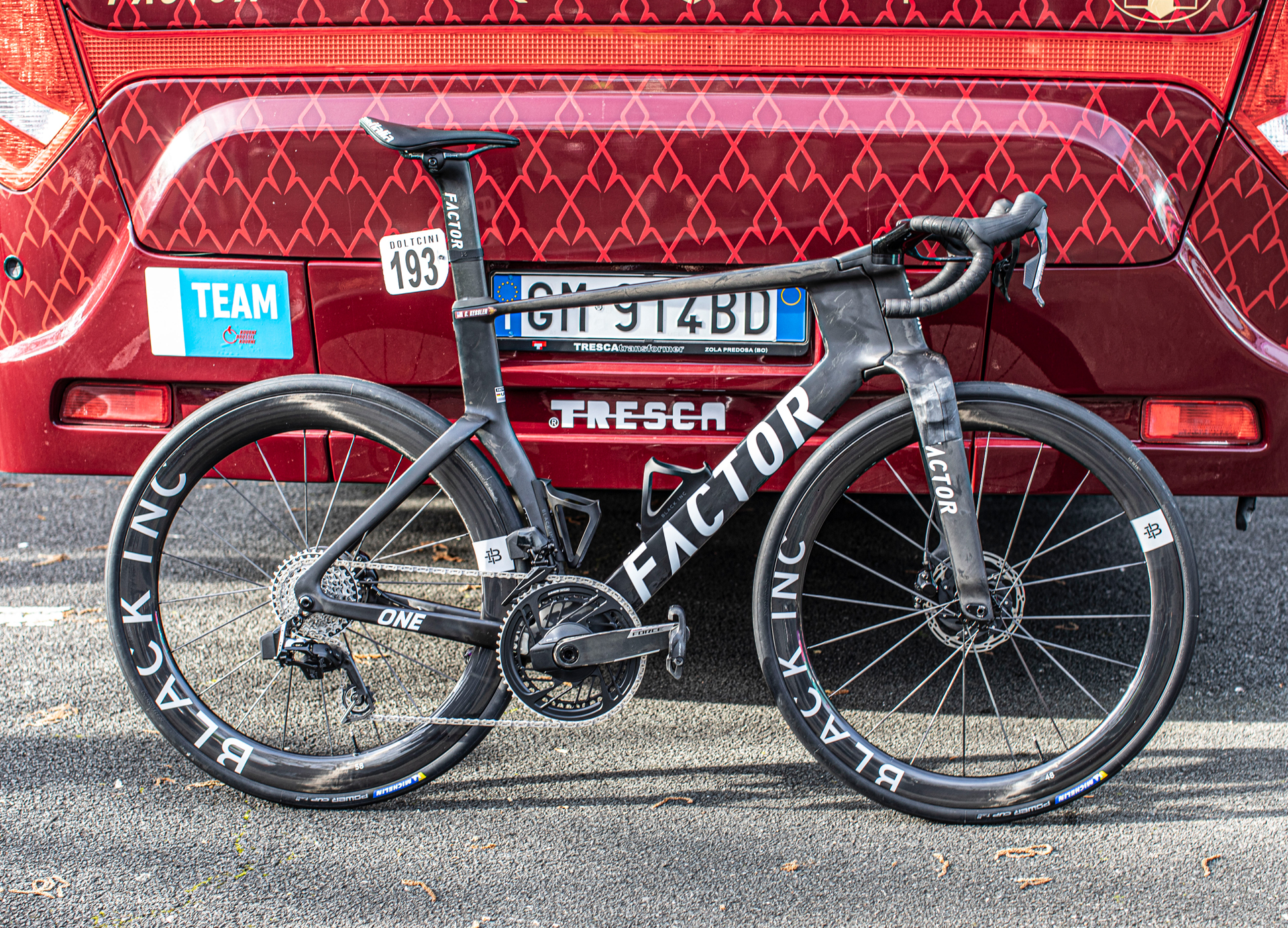Cole Kessler's Factor One aero road bike