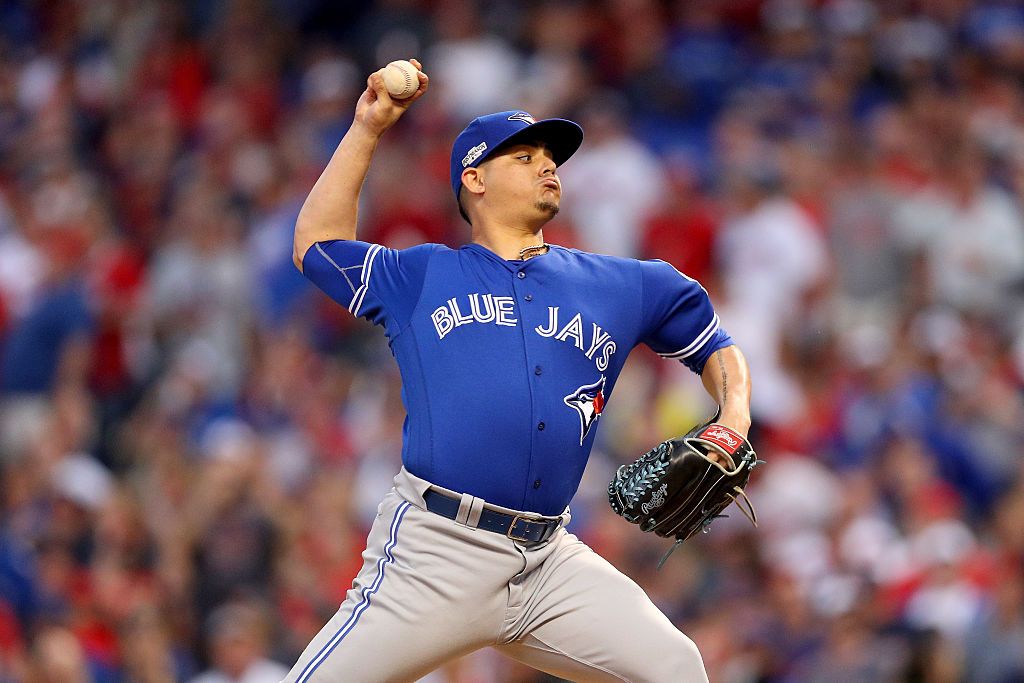 Toronto Blue Jays player Roberto Osuna.