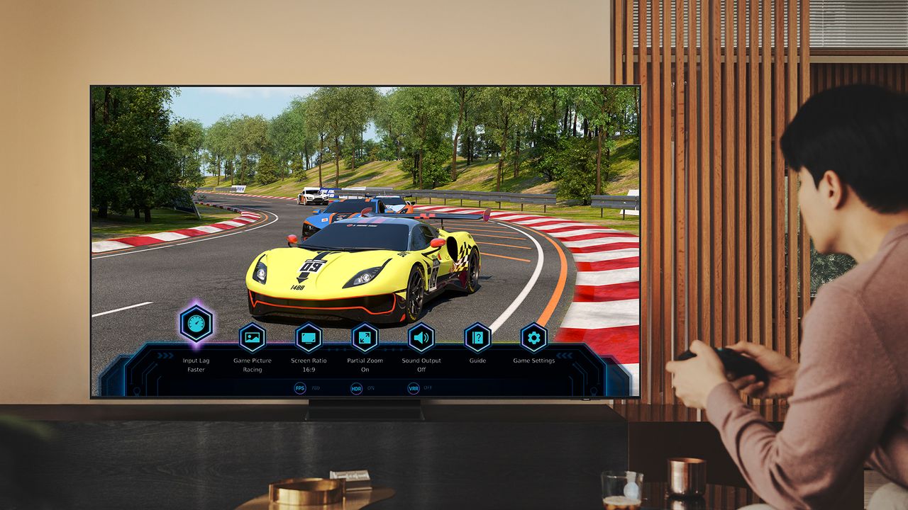 Samsung TV in gaming mode