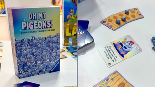 Oh My Pigeons game by Ravensburger at Toy Fair 2025