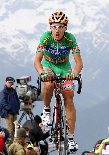 Domenico Pozzovivo (CSF Group Navigare) got eight and had yet another good showing for the Italian squad.
