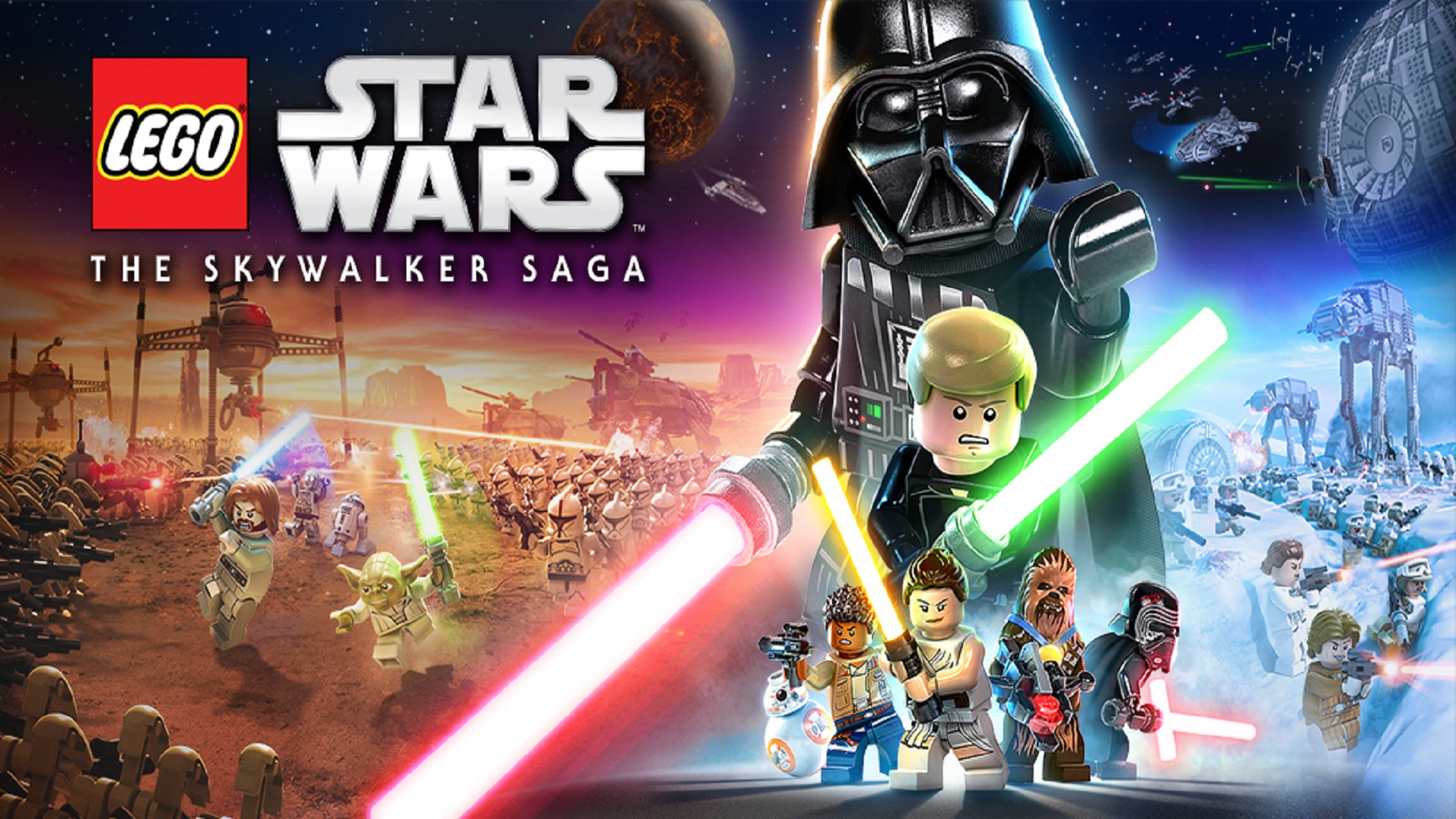 Lego Star Wars The Skywalker Saga Art Shows Off The Different Generations Of The Franchise Gamesradar