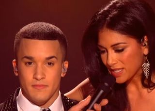 X Factor final: Nicole has microphone malfunction
