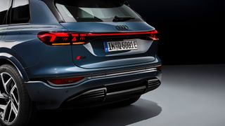 Audi's new Q6 e-tron EV has smart taillights to communicate with fellow motorists