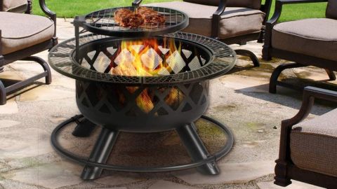 Bali Outdoors Wood Burning Fire Pit review