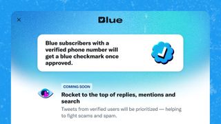 Twitter Blue announcement post