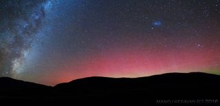 Aurora Australis from South Island, NZ