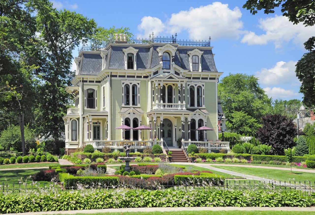 Victorian homes.