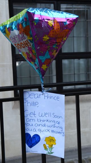 Well wishes for Prince Phillip