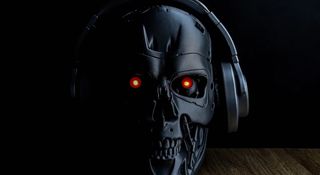 Terminator Endoskeleton Headphone Holder