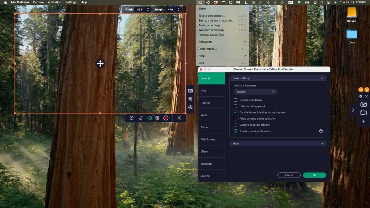 Movavi Video Suite 2025 during our review