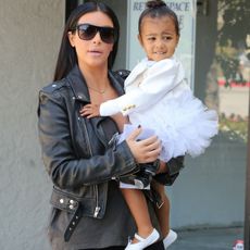 Kim Kardashian and North West