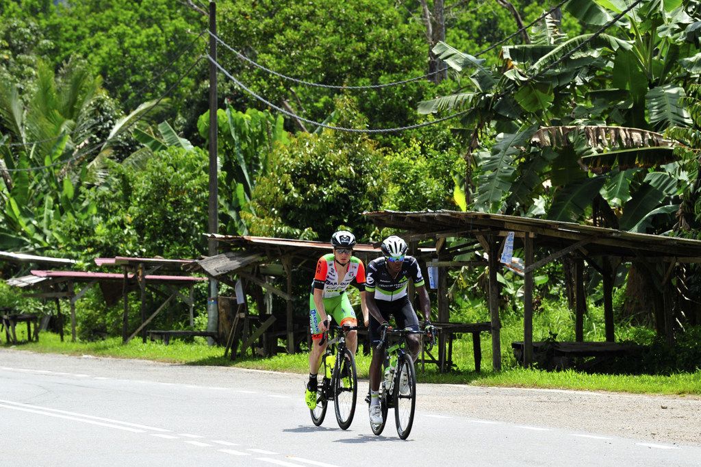 Adrien Niyonshuti (Dimension Data) at the Tour de Langkawi