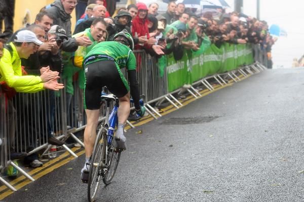 Taming St. Patrick&rsquo;s Hill was a matter of pride for Paul Griffin (Ireland National Team). When it came to encouragement, the heaving crowds made sure no rider was left wanting.