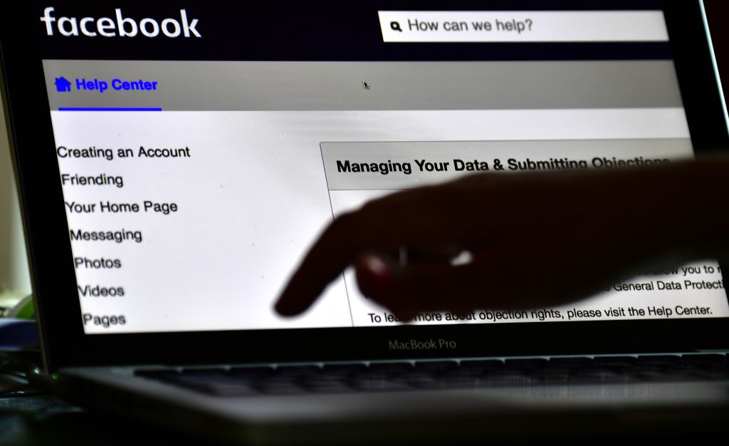 Facebook data.
