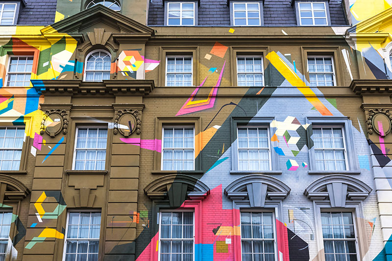 Street art - The Megaro Project, by Agents of Change