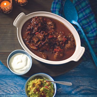 Chunky Beef Chilli and Black Beans