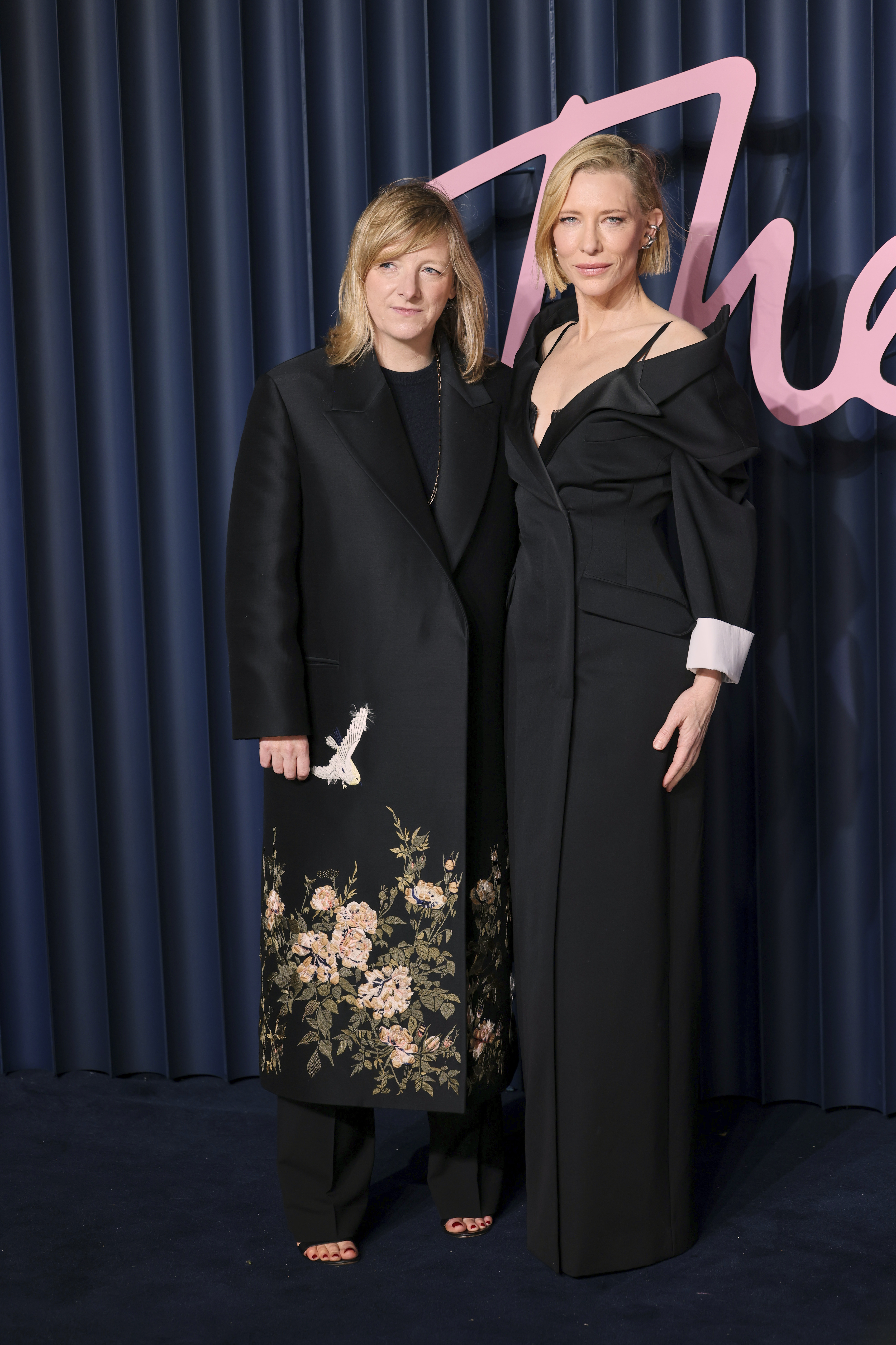 Sarah Burton and Cate Blanchett at the 2025 Fashion Awards