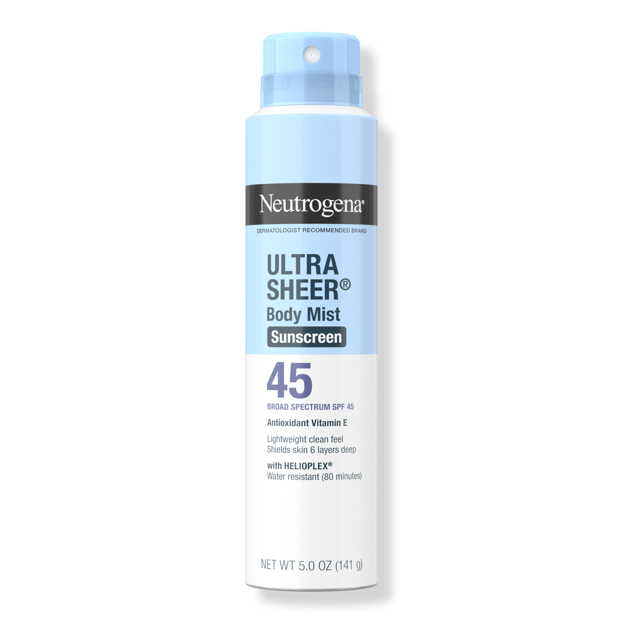 Ultra Sheer Lightweight Sunscreen Spray Spf 45