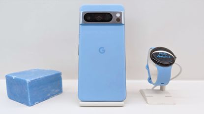 Google Pixel 8 launch hands on area Pixel 8 Pro soap